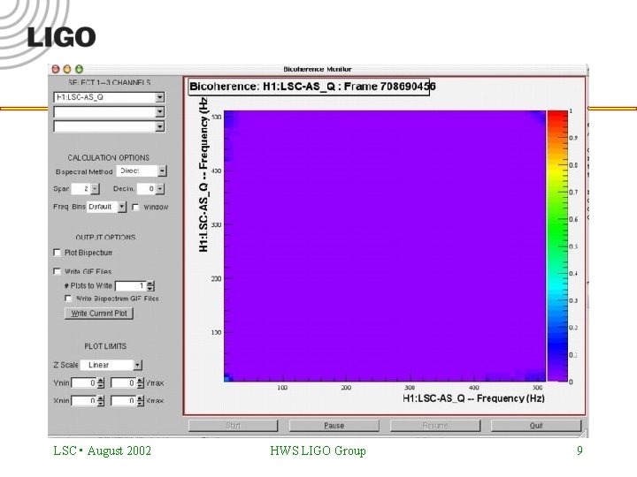 LSC • August 2002 HWS LIGO Group 9 