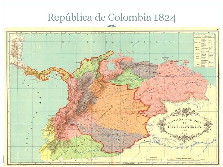 República de Colombia 1824 