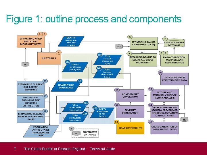 Figure 1: outline process and components 7 The Global Burden of Disease: England -