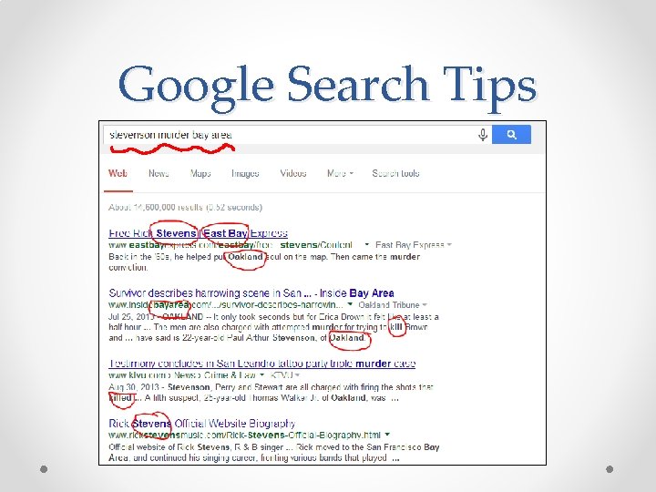 Google Search Tips 