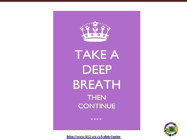 …. Texas School Safety Center http: //www. k 12. wa. ys/Safety. Center www. txssc.