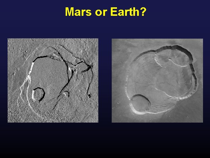 Mars or Earth? 