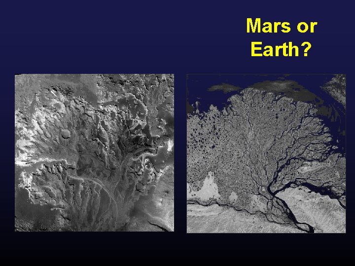 Mars or Earth? 