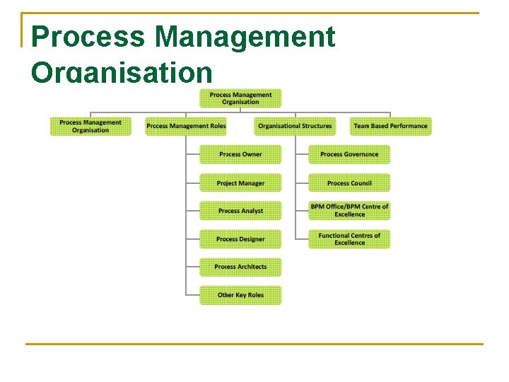Process Management Organisation 