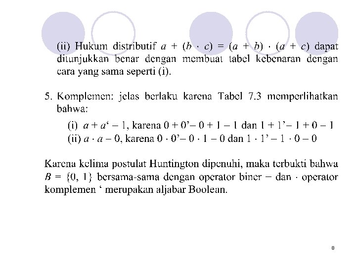 8 