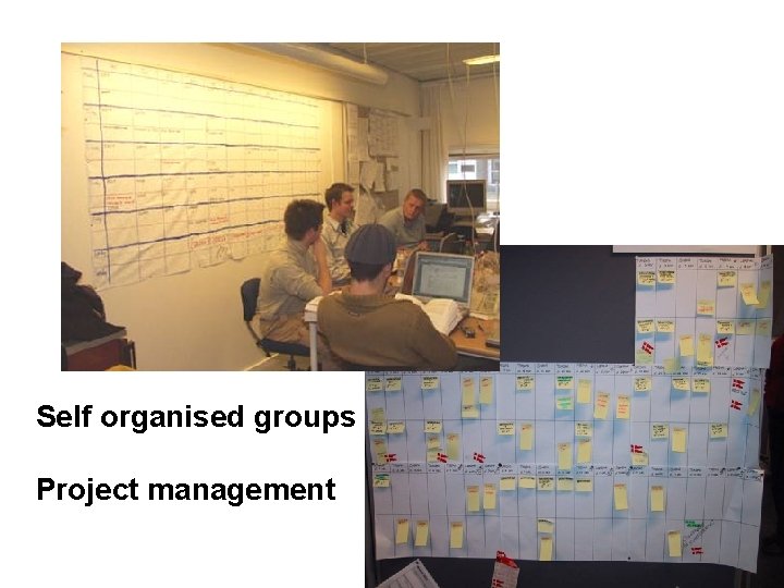 Self organised groups Project management 10 