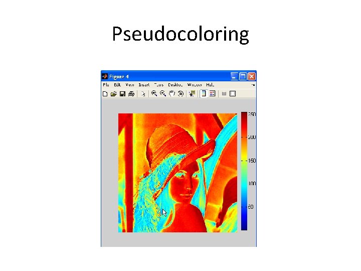 Pseudocoloring 