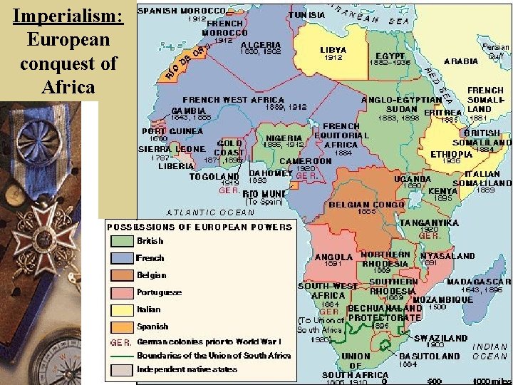 Imperialism: European conquest of Africa 