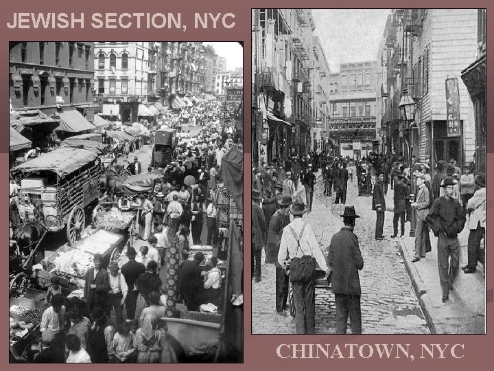 JEWISH SECTION, NYC CHINATOWN, NYC 