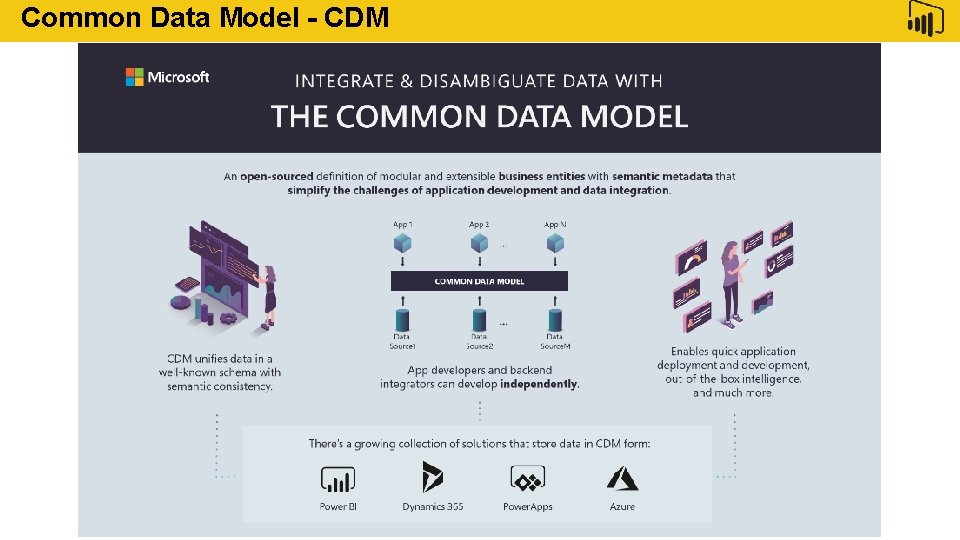 Common Data Model - CDM Feature 