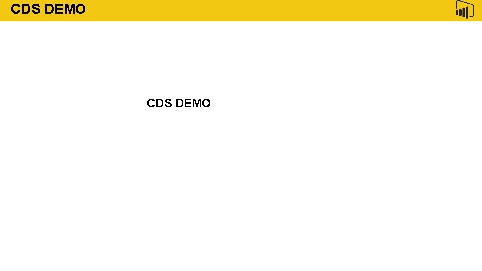 CDS DEMO Feature CDS DEMO 