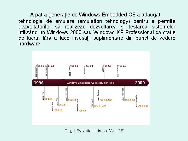 A patra generaţie de Windows Embedded CE a adăugat tehnologia de emulare (emulation tehnology)