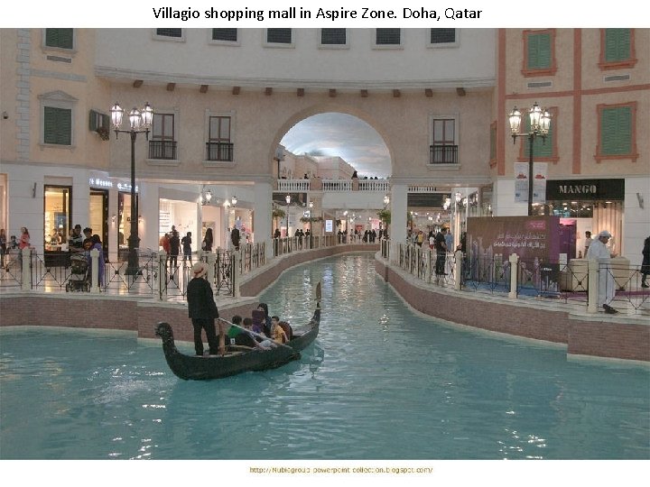 Villagio shopping mall in Aspire Zone. Doha, Qatar 