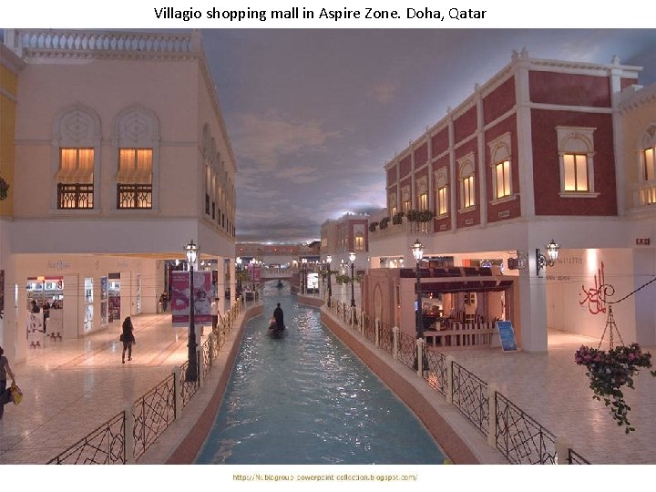 Villagio shopping mall in Aspire Zone. Doha, Qatar 