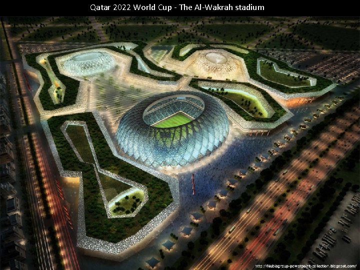 Qatar 2022 World Cup - The Al-Wakrah stadium 