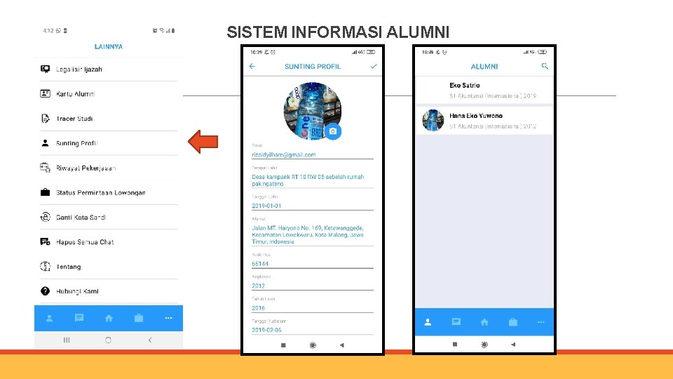 SISTEM INFORMASI ALUMNI 