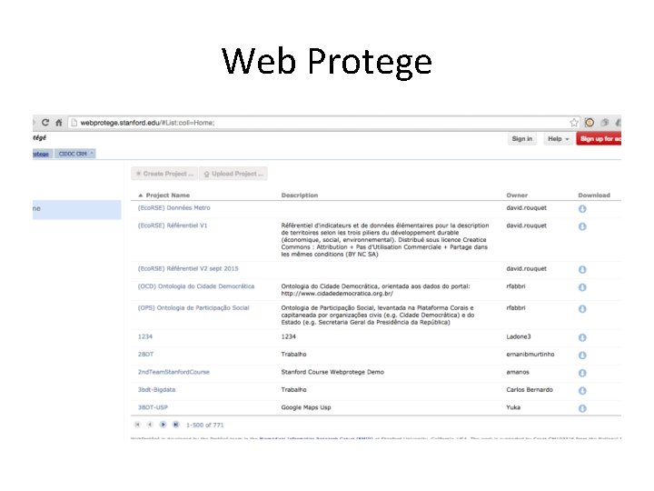 Web Protege 