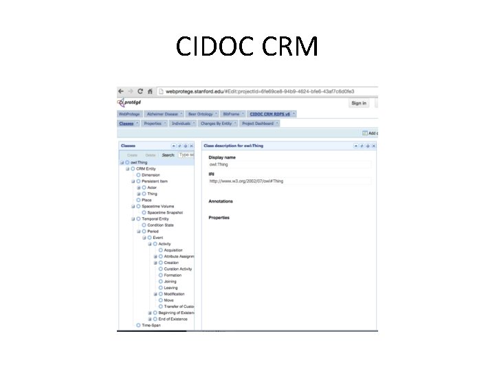 CIDOC CRM 