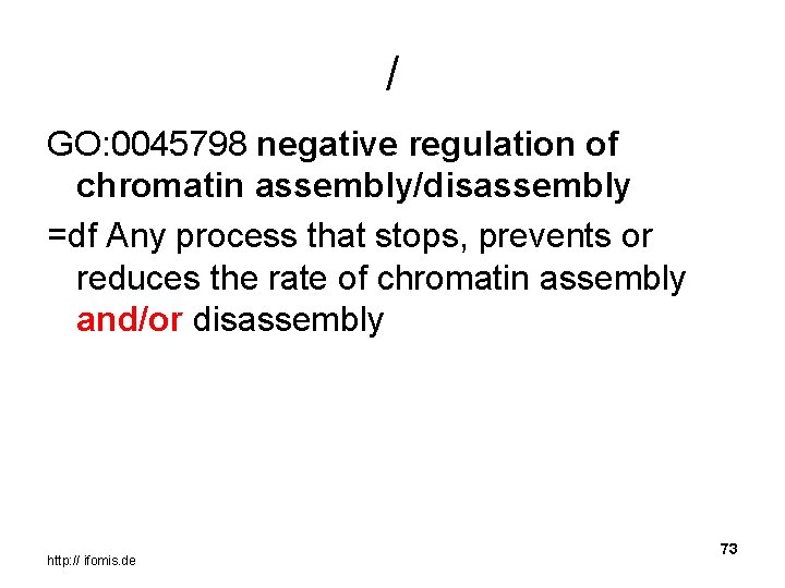 / GO: 0045798 negative regulation of chromatin assembly/disassembly =df Any process that stops, prevents