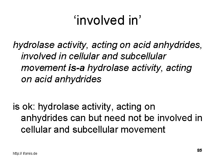 ‘involved in’ hydrolase activity, acting on acid anhydrides, involved in cellular and subcellular movement