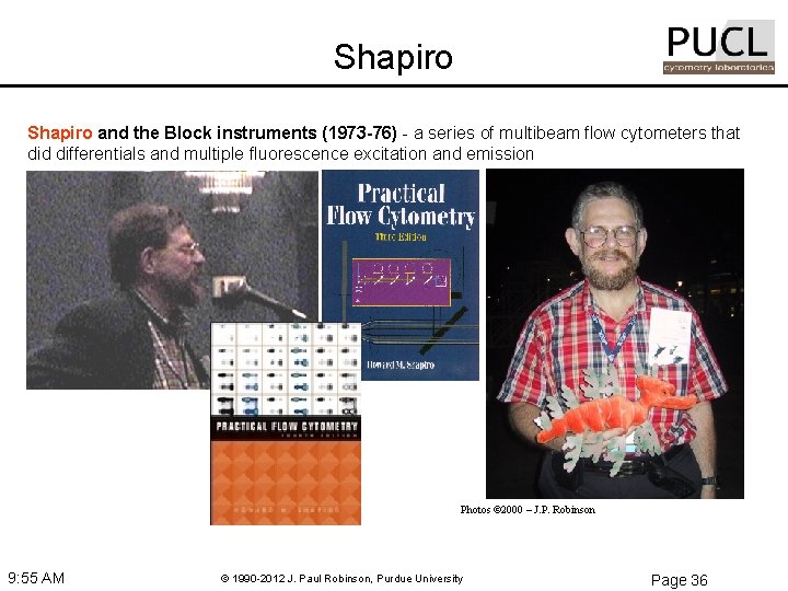 Shapiro and the Block instruments (1973 -76) - a series of multibeam flow cytometers