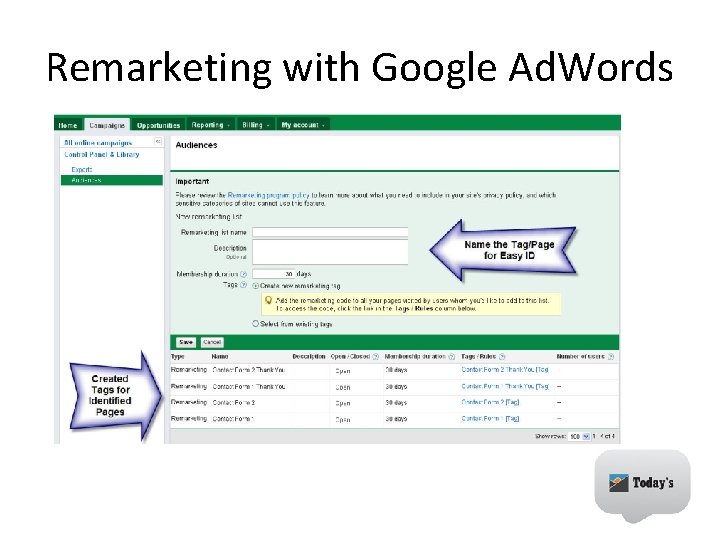 Remarketing with Google Ad. Words 