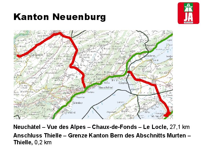 Kanton Neuenburg Neuchâtel – Vue des Alpes – Chaux-de-Fonds – Le Locle, 27, 1