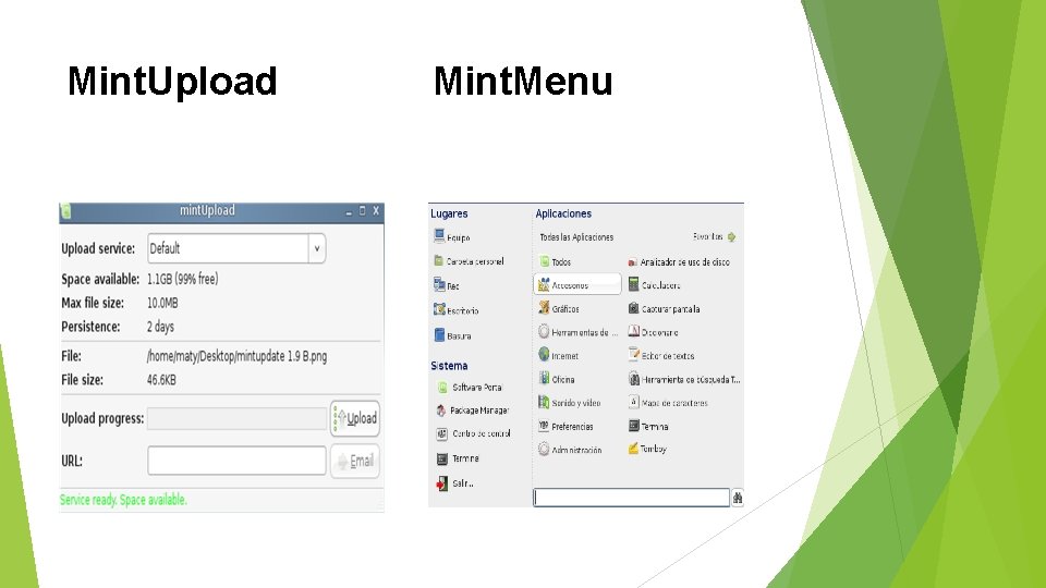 Mint. Upload Mint. Menu 