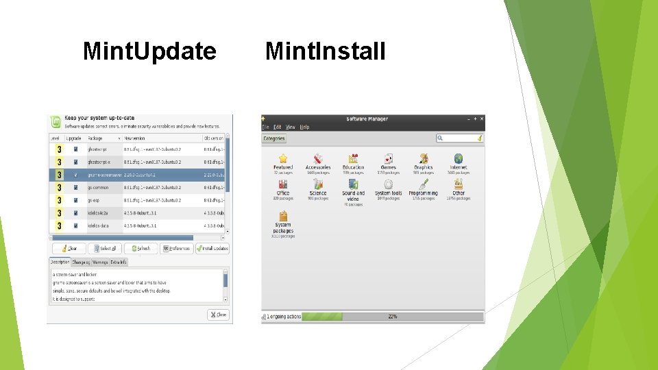 Mint. Update Mint. Install 