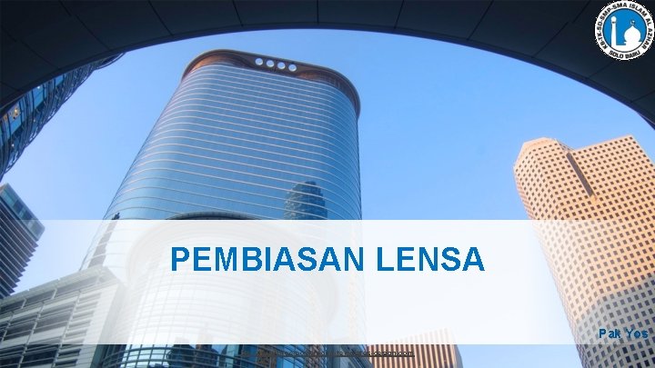 PEMBIASAN LENSA Pak Yos http: //www. free-powerpoint-templates-design. com 