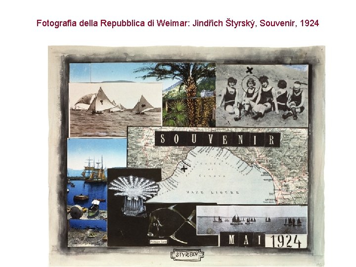 Fotografia della Repubblica di Weimar: Jindřich Štyrský, Souvenir, 1924 