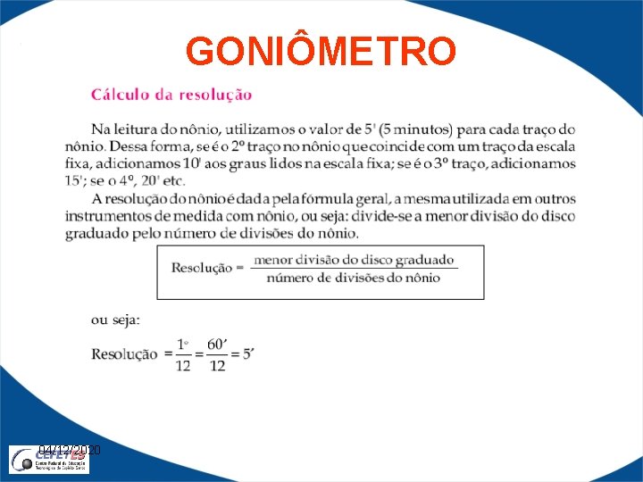 GONIÔMETRO 04/12/2020 