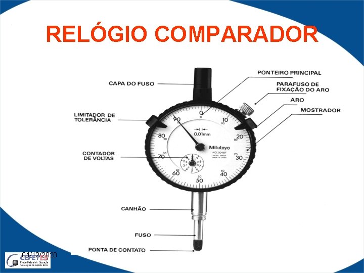 RELÓGIO COMPARADOR 04/12/2020 