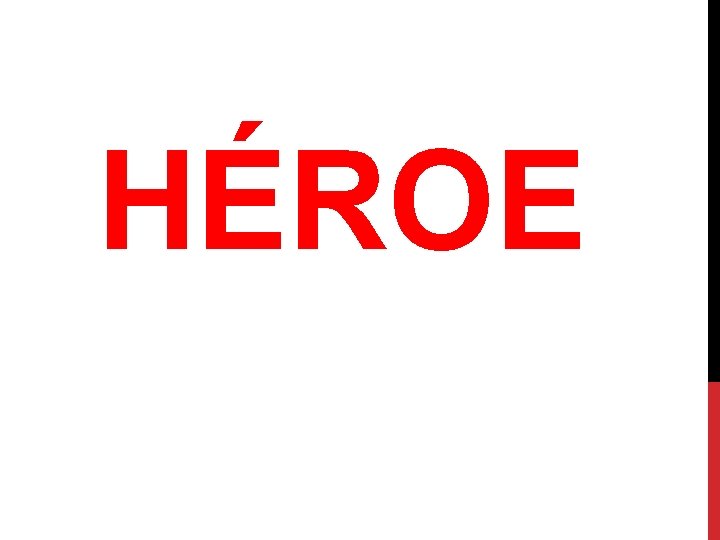 HÉROE 