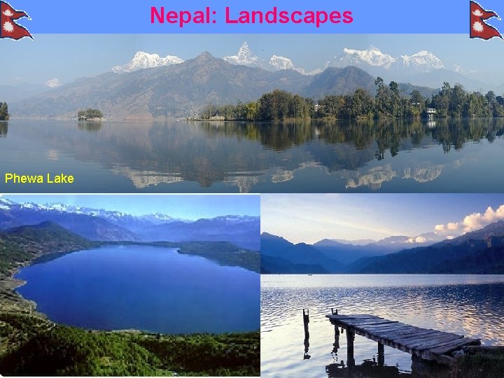 Nepal: Landscapes Phewa Lake 