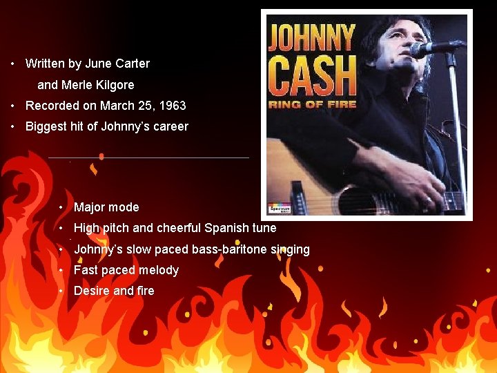  • Written by June Carter and Merle Kilgore • Recorded on March 25,
