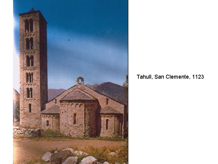 Tahull, San Clemente, 1123 
