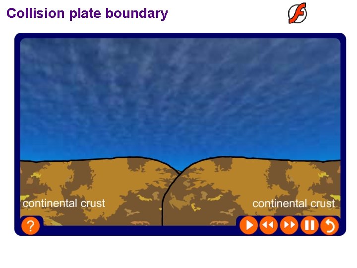 Collision plate boundary 