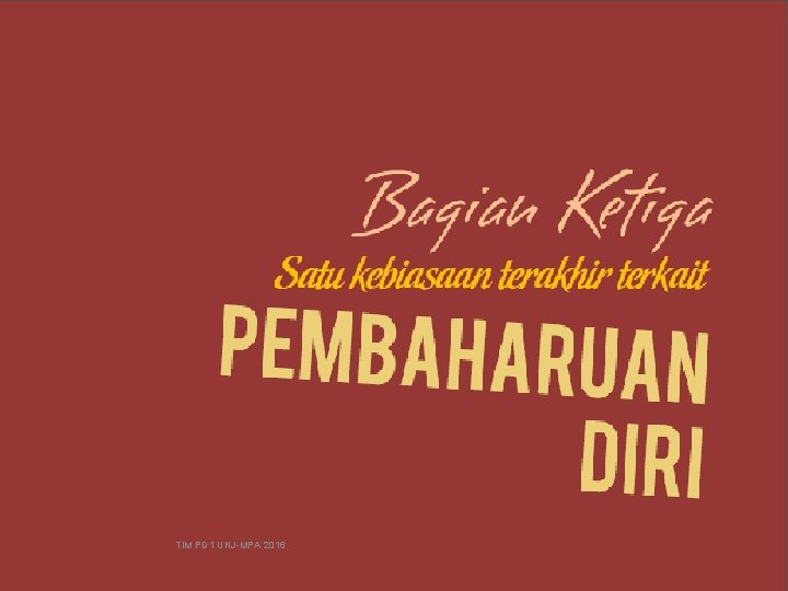 MASA PENGENALAN AKADEMIK UNIVERSITAS NEGERI JAKARTA 2016 TIM PD 1 UNJ-MPA 2016 