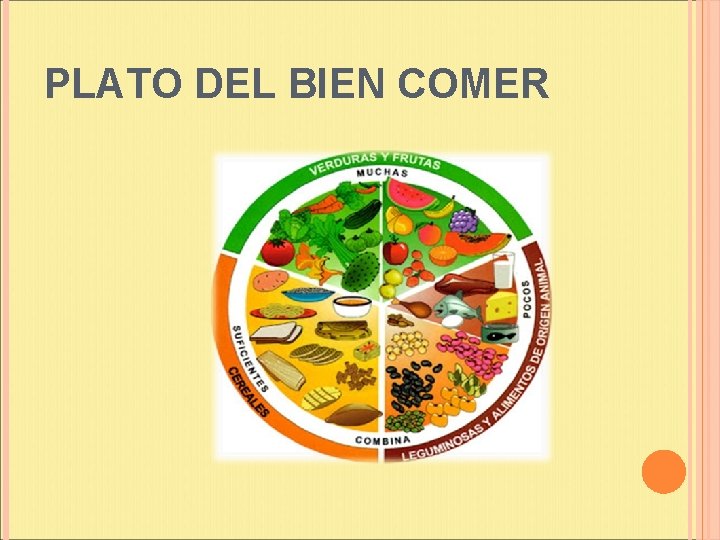 PLATO DEL BIEN COMER 