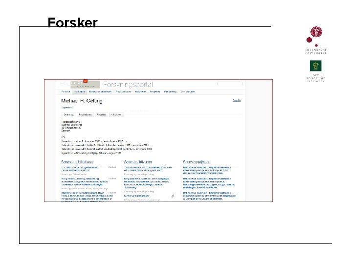 Forsker 