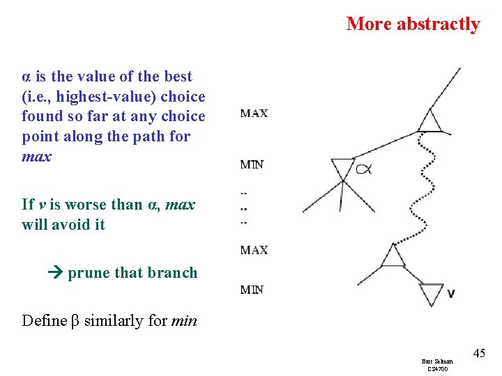 More abstractly α is the value of the best (i. e. , highest-value) choice
