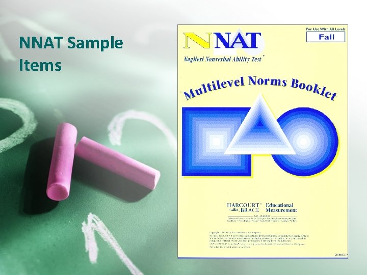 NNAT Sample Items 