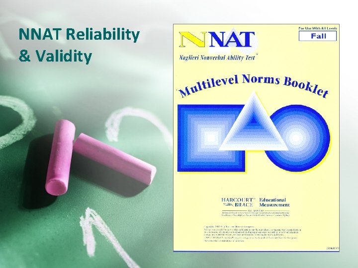 NNAT Reliability & Validity 