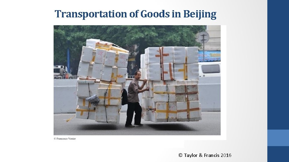 Transportation of Goods in Beijing © Taylor & Francis 2016 