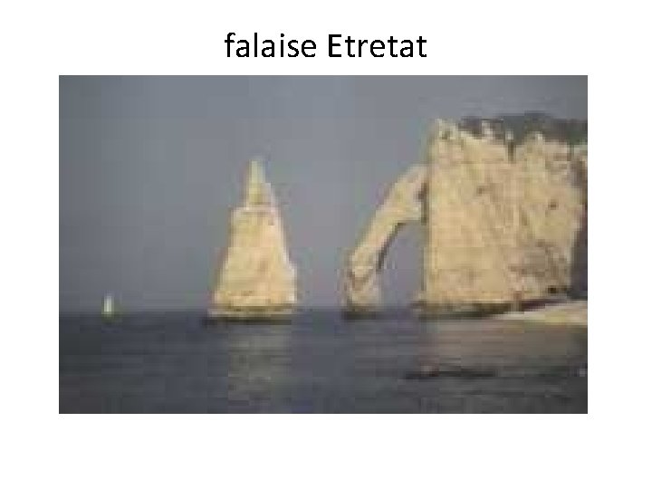 falaise Etretat 