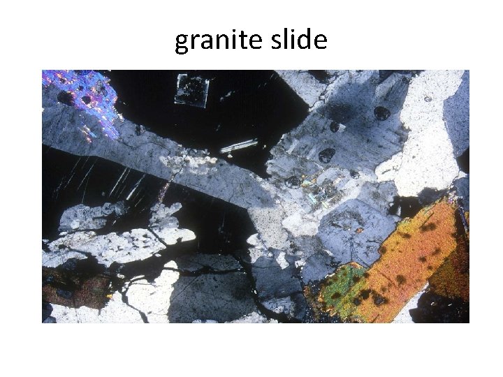 granite slide 