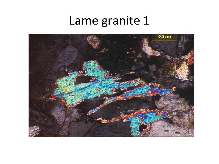 Lame granite 1 