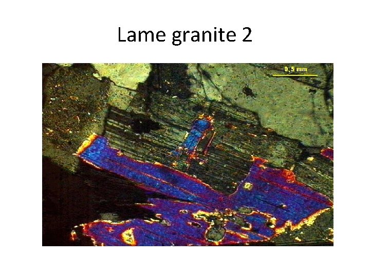 Lame granite 2 