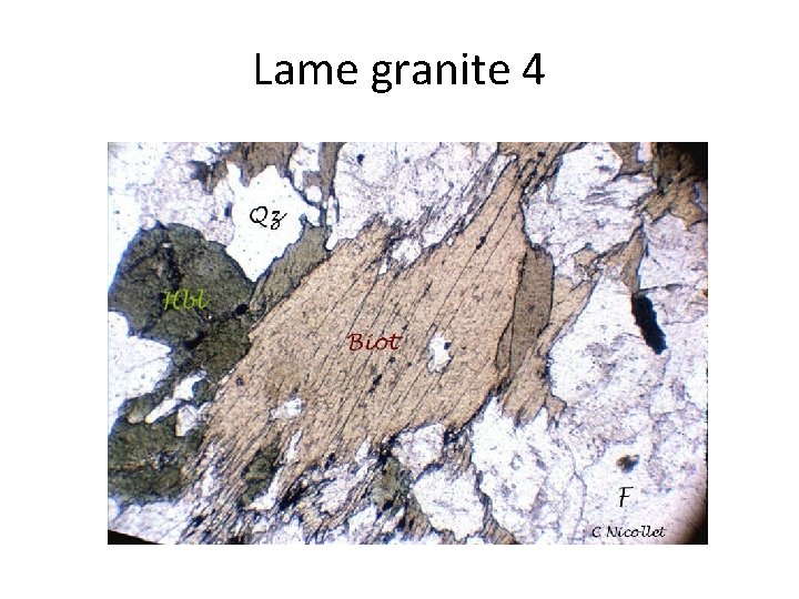 Lame granite 4 